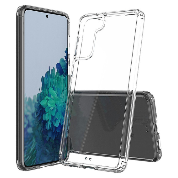 Etui do Samsung Galaxy S21+ Plus, Fusion Hybrid, przezroczyste