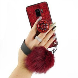 Etui Epoxy Gold Samsung Galaxy S9 - Red