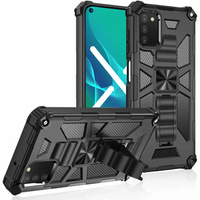 Etui do Samsung Galaxy A03s, Armor Kickstand, czarne