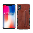 Etui Two Cards Hybrid Case iPhone XS Max 6.5 - Brown