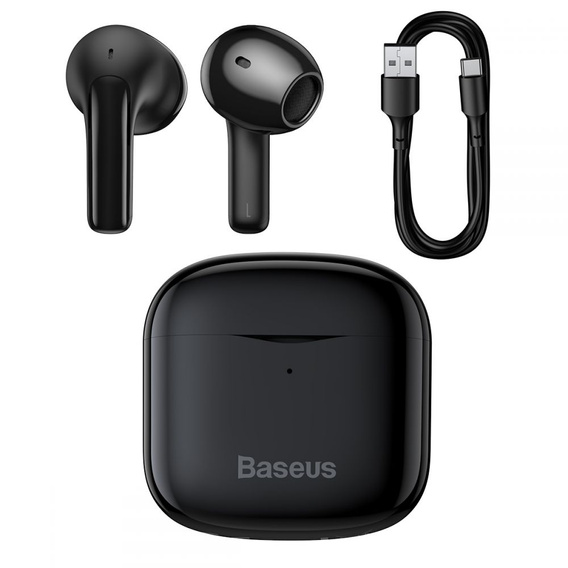 Baseus E3 TWS Słuchawki Bluetooth - Black