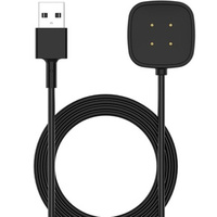 Kabel USB/ładowarka do Fitbit Versa 3 / Sense, Black