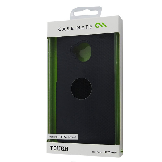 CASE-MATE Hybrid Tough Etui HTC One M7 - Czarny