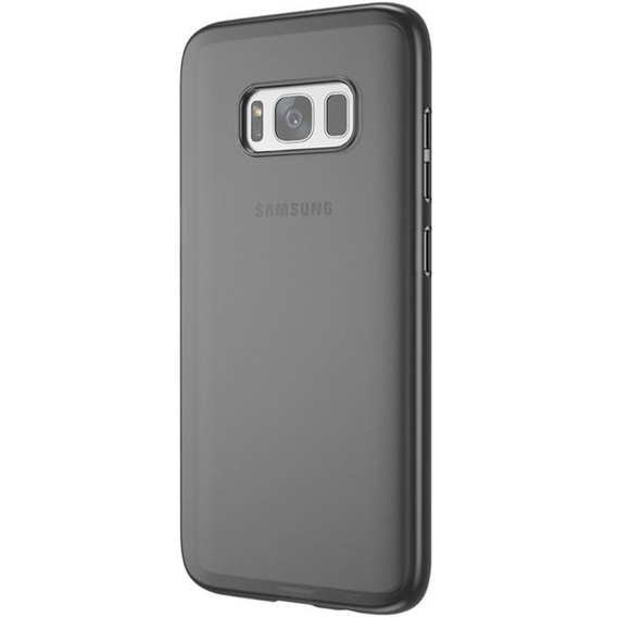 Etui Clear Design Gel Samsung Galaxy S8 Plus - Black