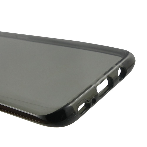 Etui Clear Design Gel Samsung Galaxy S8 Plus - Black