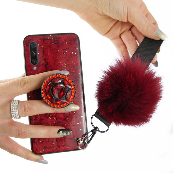 Etui Epoxy Gold Xiaomi Mi 9 SE - Red