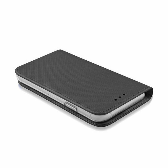 Etui z klapką do Nokia X6 2018/6.1 PLUS, Flexi Book, czarne