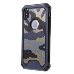 Pancerne Etui Moro Hybrid Case iPhone X / XS - Navy Blue
