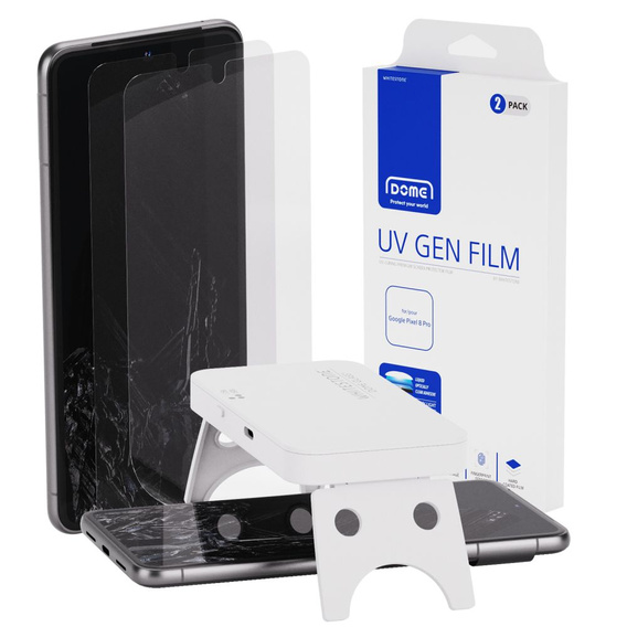 Whitestone Dome UV Gen Film Folia do Google Pixel 8 Pro (2szt.)