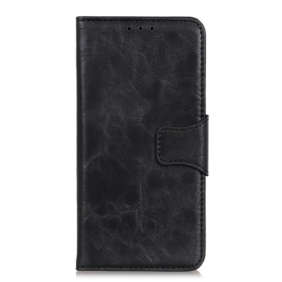 Skórzane Etui Wallet do Samsung Galaxy A51 - Black