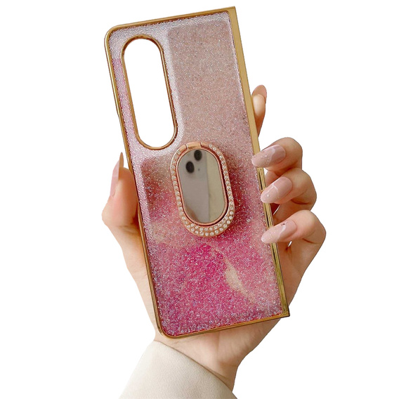 Etui Rhinestone do Samsung Galaxy Z Fold4 5G, Style A