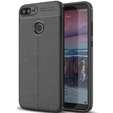 Etui Football Grain TPU Case Huawei Honor 9 Lite - Black