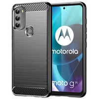 Etui do Motorola Moto G71 5G - ERBORD CARBON - Black