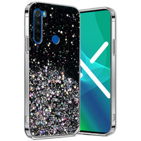 Etui do Xiaomi Redmi Note 8T, Glittery, czarne