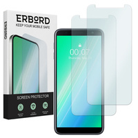 2x Szkło Hartowane do Samsung Galaxy J6 Plus, ERBORD 9H Hard Glass, szybka