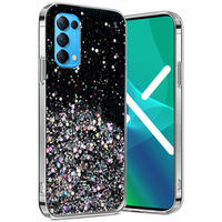 Etui do OPPO Reno 5 5G, Glittery, czarne