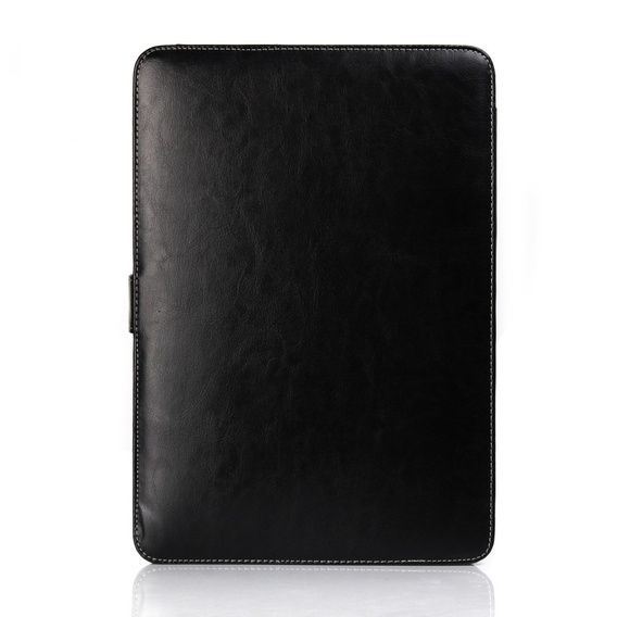 Etui do MacBook Pro 14.2'' 2021 (A2442), Leather Cover, Black