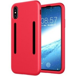 Czerwone Etui Adaptare Shell TPU Case Apple iPhone X 5.8
