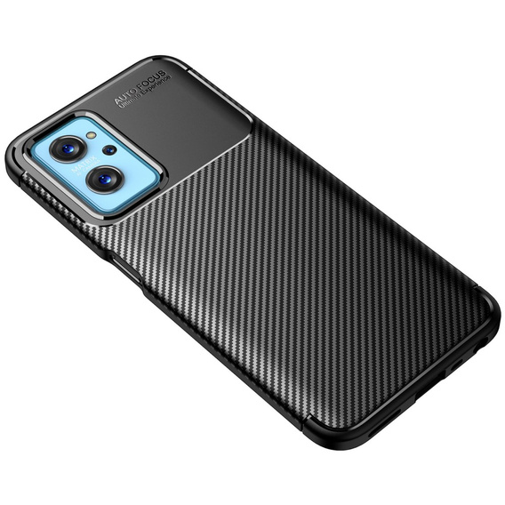 Etui do Realme 9i / Oppo A36 - CARBON FIBER - Black