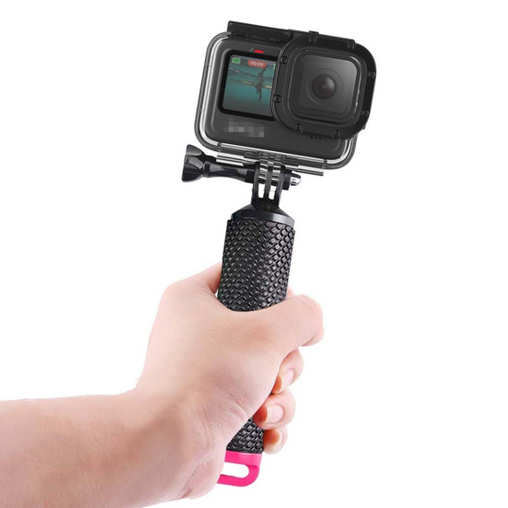 Uchwyt pływający do GoPro Hero 9 - Black / Orange