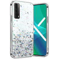 Etui do Huawei P Smart 2021/Y7A, Glittery, przezroczyste