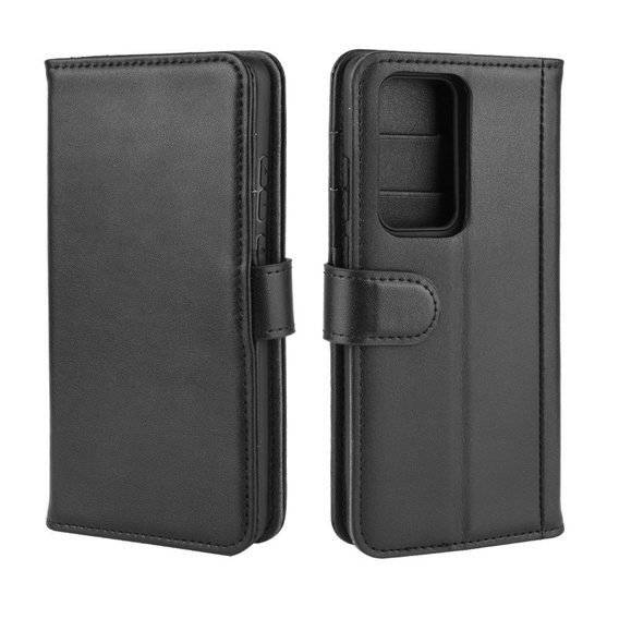 Etui z klapką do Huawei P40, Wallet, czarne