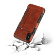 Etui Two Cards Hybrid Case iPhone XS Max 6.5 - Brown