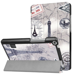 Etui z klapką do Huawei MediaPad T3 7.0, Wieża Eiffle