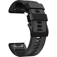 Pasek Silikonowy do Garmin Fenix 26mm, Black