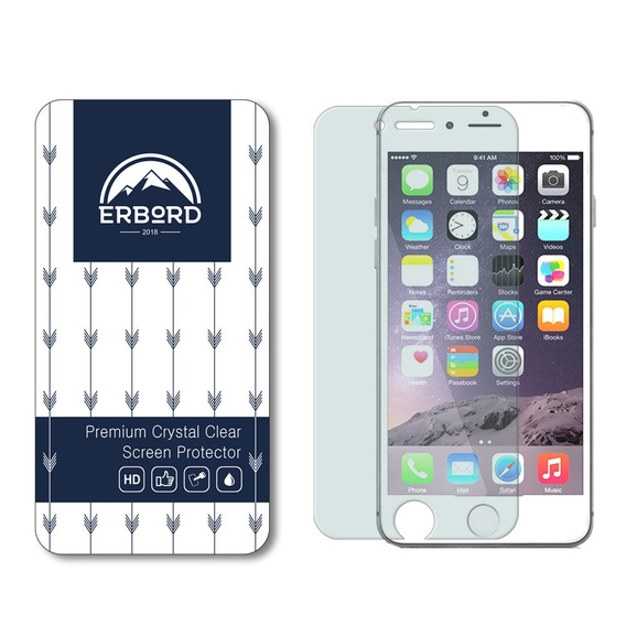 Folia ochronna ERBORD do iPhone 6 Plus / 6S Plus (2 sztuki)