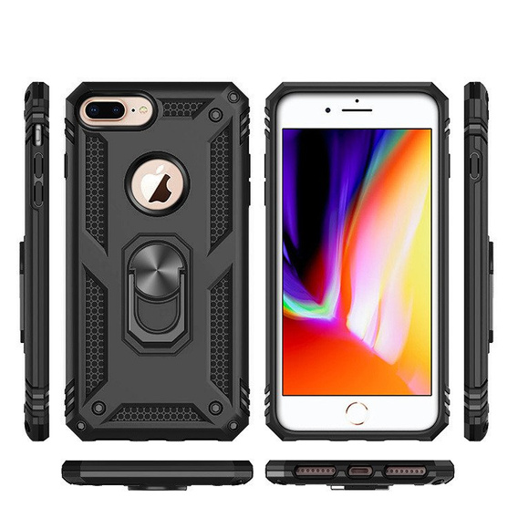 Etui do iPhone 6+ / 6S+ / 7+ / 8+ Plus - ERBORD NOX - Black