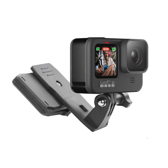 Klips obrotowy na kamerę sportową GoPro Hero 9, Czarny