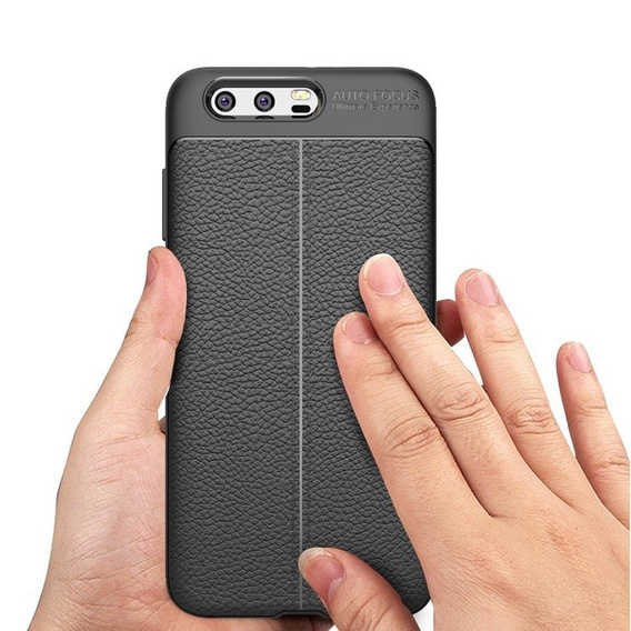 Etui Football Grain TPU Case Huawei Honor 9 Lite - Black