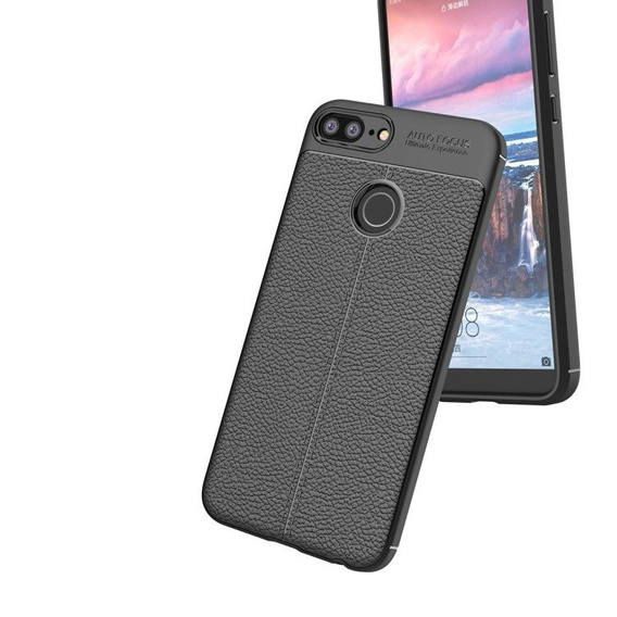 Etui Football Grain TPU Case Huawei Honor 9 Lite - Black