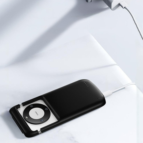 Uniwersalne Etui z Baterią 10000mAh Typ-C - czarne