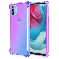 Etui Gradient Dropproof do Motorola Moto G31 / G41, Fioletowe / niebieskie