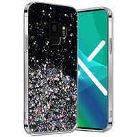 Etui do Samsung Galaxy S9, Glittery, czarne