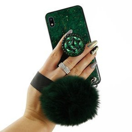 Etui Epoxy Gold Samsung Galaxy A10 - Green