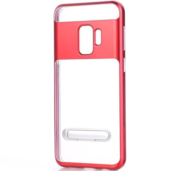 Etui Hybrid Stand Samsung Galaxy S9 - czerwona ramka