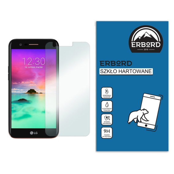 Szkło Hartowane ERBORD 9H do LG K10 2017