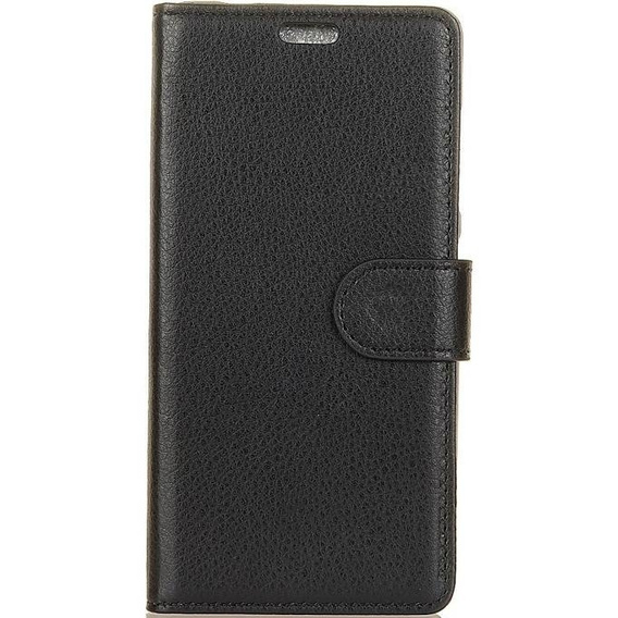 Etui do Sony Xperia L2, Obudowa Portfel Case, Czarne