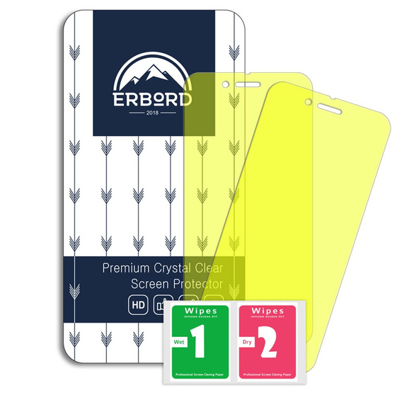 Folia ochronna ERBORD do iPhone 6 Plus / 6S Plus (2 sztuki)