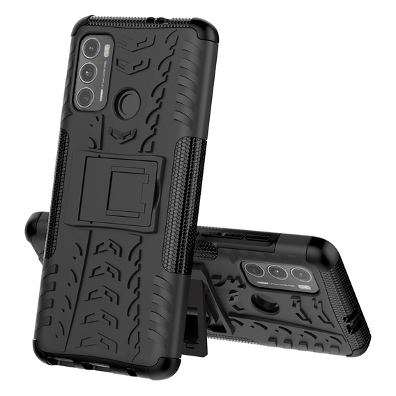 Etui do Motorola Moto G60 - TIRE ARMOR - Black
