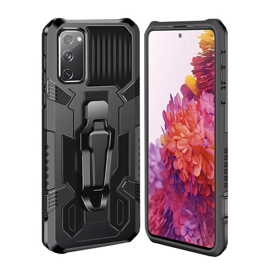 Etui Hybrid KickStand do Samsung Galaxy A02s, Black