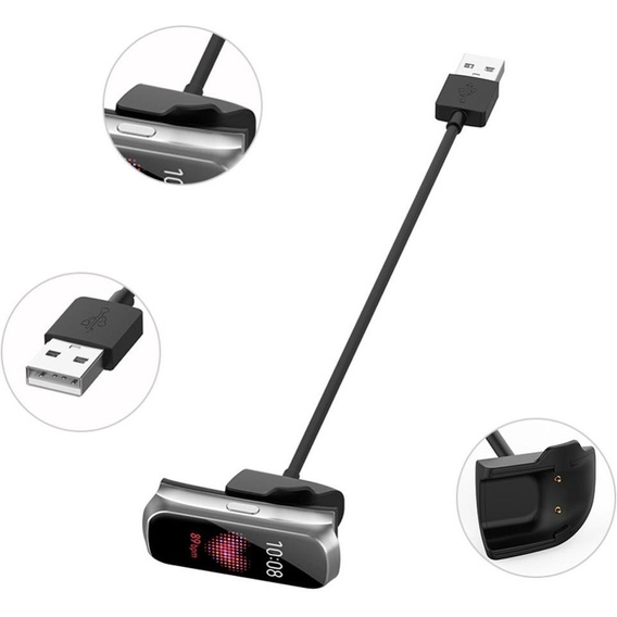 Kabel USB / Ładowarka do Samsung Galaxy Fit E SM-R375, Czarna