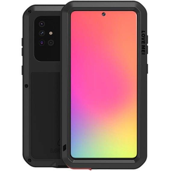 Love Mei Etui Powerful Defender Samsung Galaxy A71 - Black