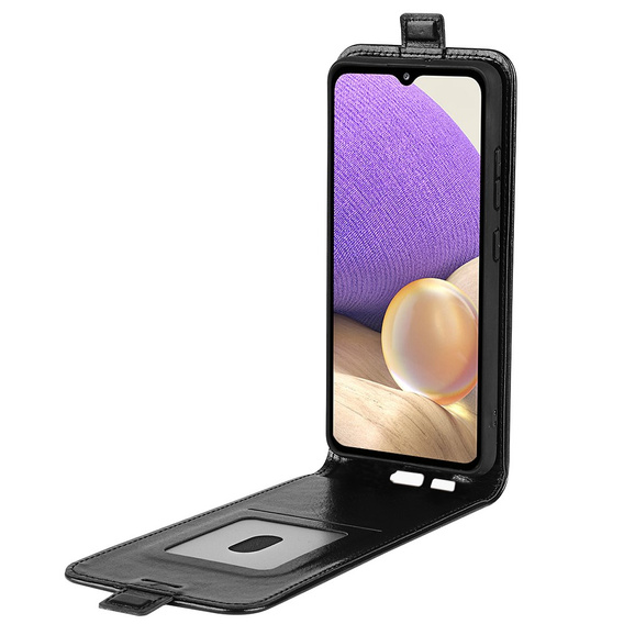 Etui z klapką do Samsung Galaxy A53 5G, Flip, czarne