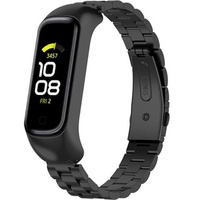 Stalowa Bransoleta do Samsung Galaxy Fit 2 SM-R220, Czarna