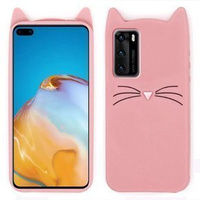 Etui do Huawei P40 - 3D Cat Case