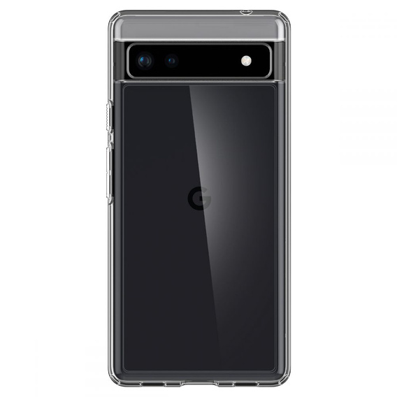 Etui Spigen do Google Pixel 6A, Ultra Hybrid, Crystal Clear, przezroczyste